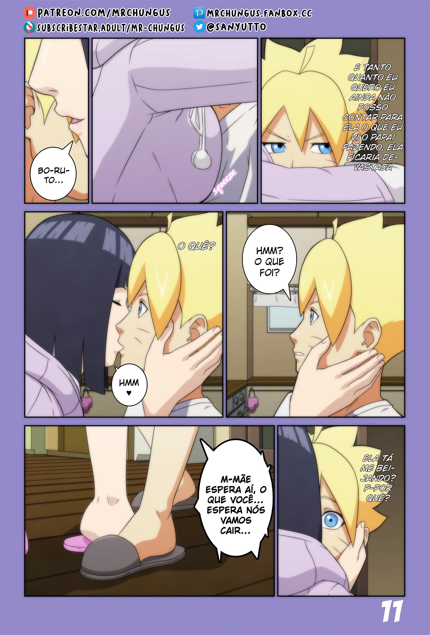 A Aventura Pervertida De Boruto Hentai E Quadrinhos Eroticos