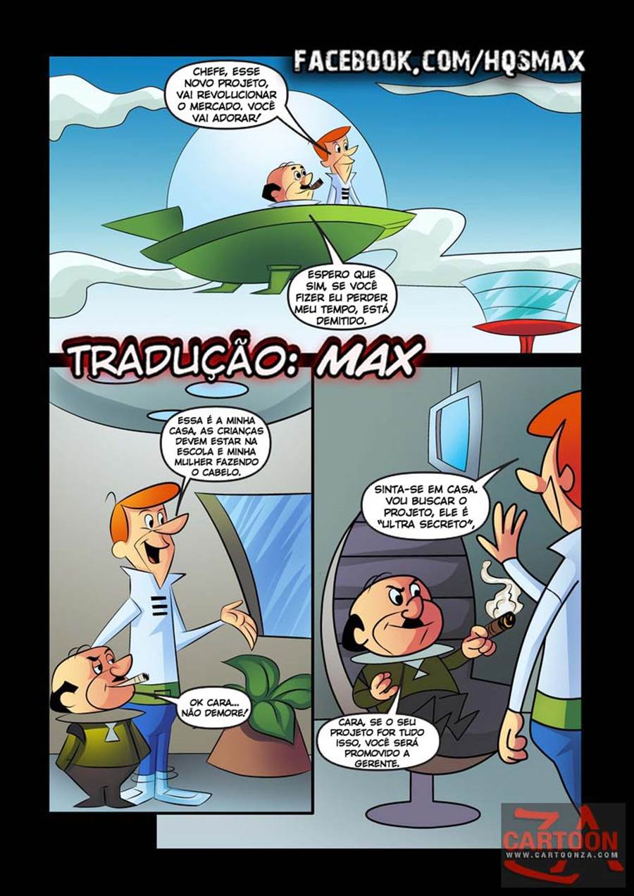 Os Jetsons – Putaria em Família - Hentai e Quadrinhos Eroticos