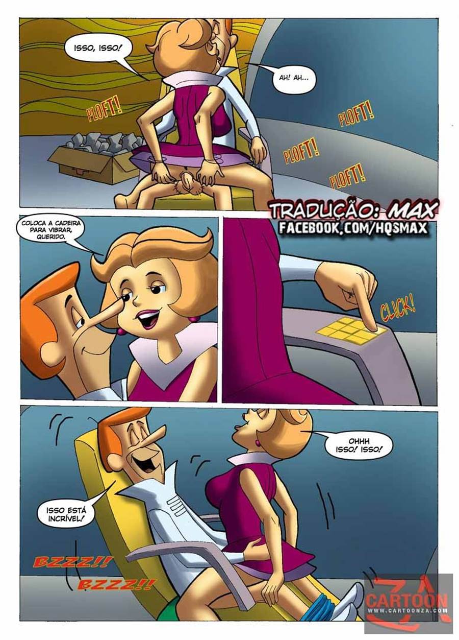 Jetsons - Sexo na cadeira - Hentai e Quadrinhos Eroticos